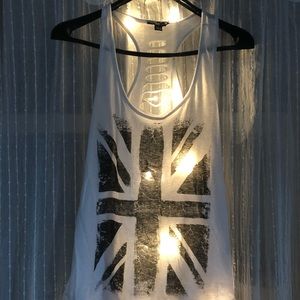 Racer Back Cut Open Top Tank Top